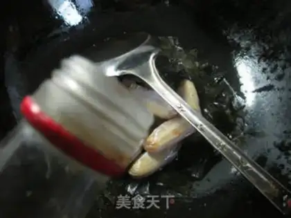 Make The sea belt is fried step 2