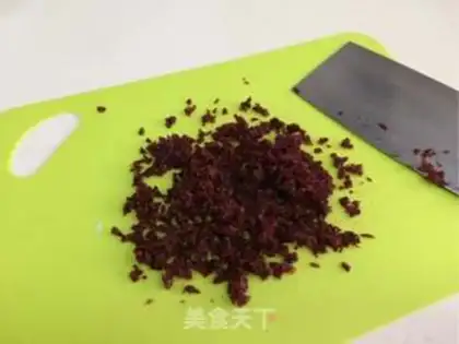Make Cranberry coconut step 1