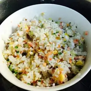 Make Five-shrimp rice step 4