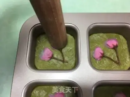 Make Cherry blossoms for tea and pineapple step 24