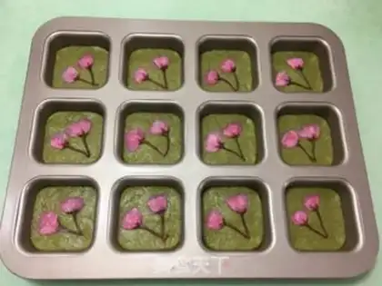 Make Cherry blossoms for tea and pineapple step 25