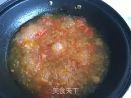 Make Carrot tomato omelette soup step 7