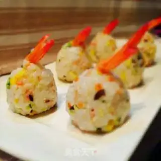 Make Five-shrimp rice step 9