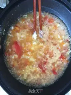 Make Carrot tomato omelette soup step 9