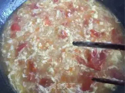 Make Carrot tomato omelette soup step 10
