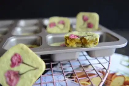 Make Cherry blossoms for tea and pineapple step 29
