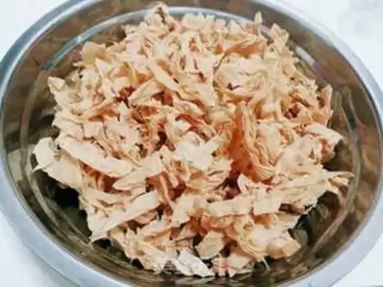 Make Onions, dry bean skin step 1