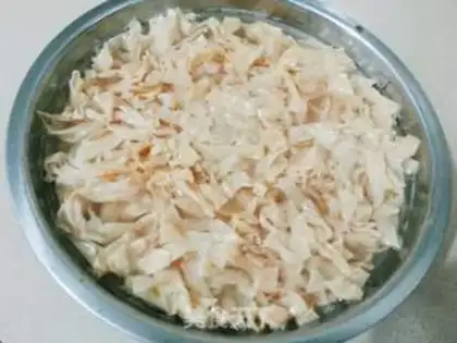 Make Onions, dry bean skin step 2