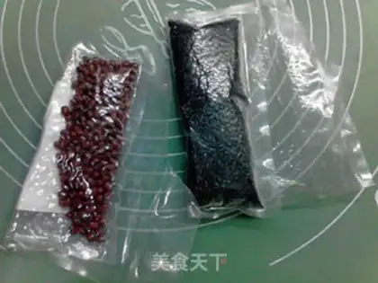 Make Red bean, black rice step 0