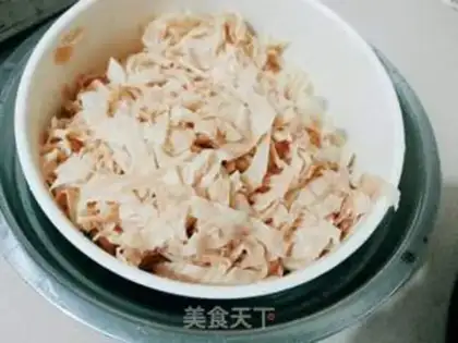 Make Onions, dry bean skin step 4