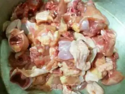 Make Spicy chicken step 1