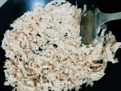 Make Onions, dry bean skin step 6