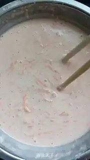 Make Carrot eggcake step 1
