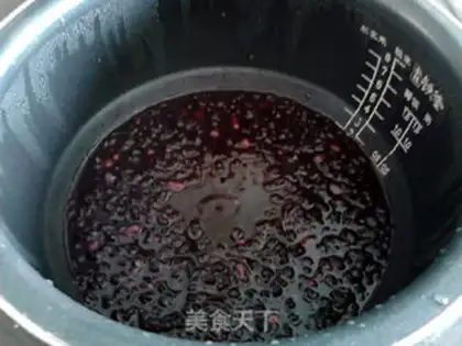 Make Red bean, black rice step 7