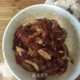 Make Bean bean noodle step 1