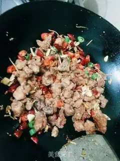Make Spicy chicken step 12