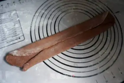 Make Chocolate sauce soft toast step 9