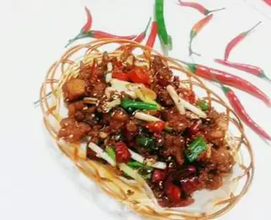 Make Spicy chicken step 15