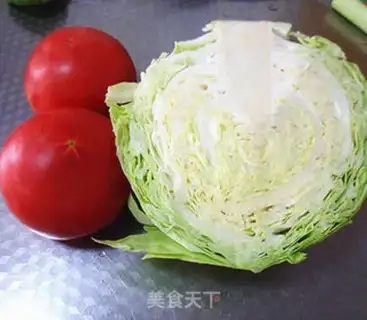 Make Tomato cabbage step 0
