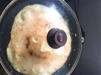 Make Onion omelet step 8