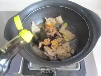 Make Tea, mushrooms, quail eggs step 4