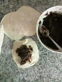Make Bean cake step 1