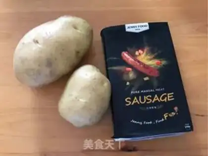 Make Sausage potatoes and vegetables salad step 0