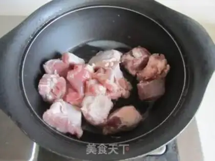 Make Mushroom tofu bubbling ribs step 1