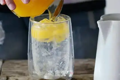 Make Fruit-gas tea step 4