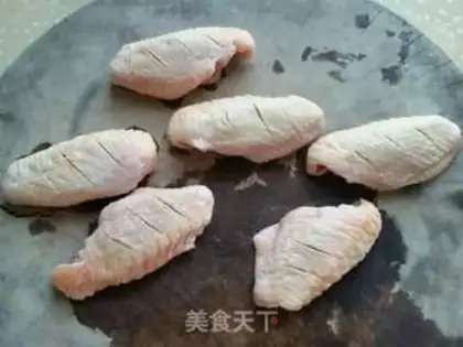 Make Corn fins step 1