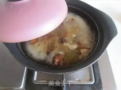 Make Mushroom tofu bubbling ribs step 5