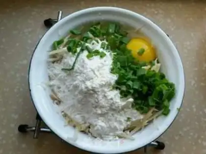 Make Potato pancakes step 3