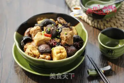 Make Mushroom tofu bubbling ribs step 8