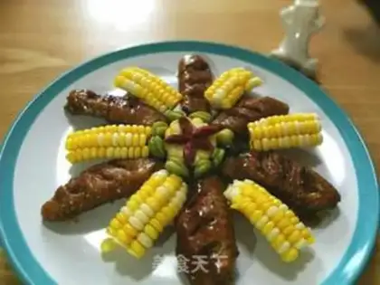 Make Corn fins step 9