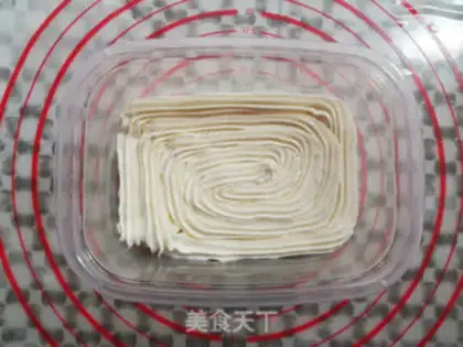 Make Strawberry Cake Box step 22