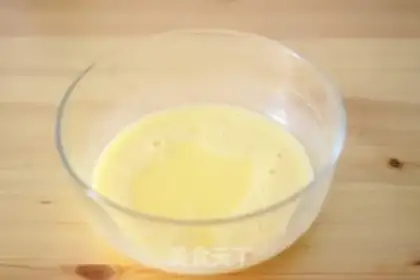 Make Cotton cake step 1