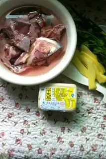 Make The casserole of fish tofu soup step 0