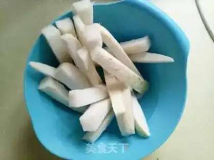 Make The radish step 1