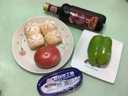 Make Sardine sandwich step 1