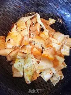 Make Spicy bean skin step 5
