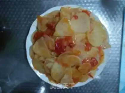 Make Tomato chips step 5