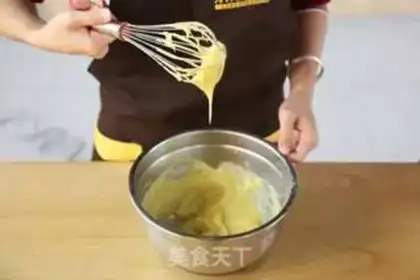 Make Bean box cake step 5