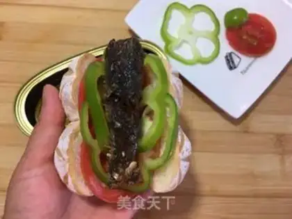 Make Sardine sandwich step 5