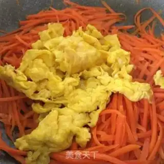 Make Egg carrots step 4