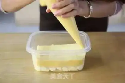 Make Bean box cake step 8