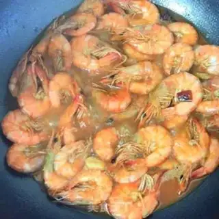 Make Spicy shrimp step 5