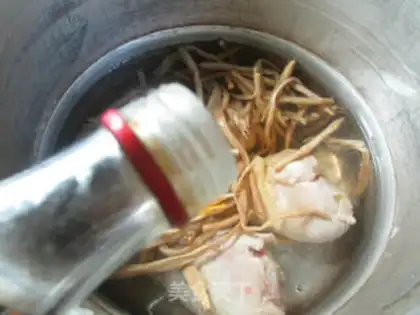 Make Chicken leg soup step 3