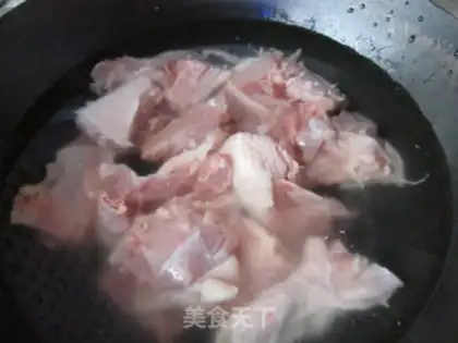Make Pine tofu step 0