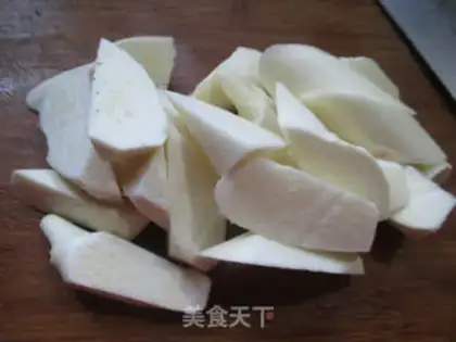 Make ♪ Burn the melon white ♪ step 2