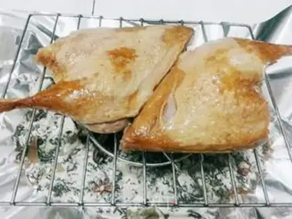 Make Cream of tea and duck step 11